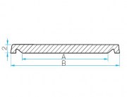 Albardilla Hormigon Polimero ulma MJ