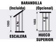 Escalera Caracol F20ZV Maydos
