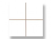 Azulejo blanco brillo 20x20 precorte 10x10