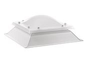 Zocalo Inclinado + Cupula Metacrilato rectangular