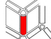 Esquinero Ceramico (Cubrecantos) 5x20 - Caja