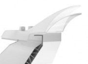 Claraboya con doble cupula (bivalva)