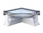 Dakea Azure Ventana Horizontal Plana