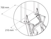 Escalera Escamoteable de tijera para altillo
