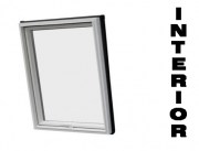 Ventana de tejado Roto R75 Interior en pvc