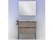Mueble de Baño Keiko Fume Arenado 100