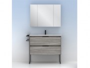 Mueble de Baño Keiko Gris Arenado 100