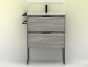 Mueble de Baño Keiko Gris Arenado 80 ó 100
