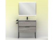Mueble de Baño Keiko Gris Arenado 80