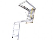 Escalera Escamoteable metálica lacada 3 tramos EM-3 ISO