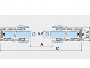 Estructura de puerta corredera Para placa de yeso laminado PYL pladur