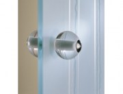 Pomo Acero Transparente - Puerta de Cristal Casali Maydisa