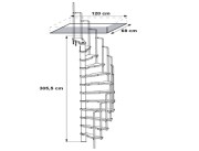 Escalera Suono Haya Huecos Reducidos