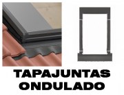 Ventana de tejado Roto R75  Tapajuntas Ondulado