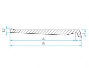 Vierteaguas Hormigon Polimero con pendiente y tacon