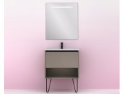 Mueble de Baño Yoko Fume Arenado 60