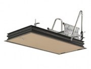 Escalera Escamoteable Tijera Metalica Galvanizada ZX