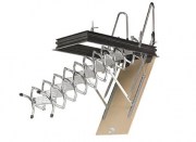 Escalera Escamoteable Tijera Metalica Galvanizada ZX