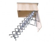 Escalera Escamoteable Tijera Terraza Metalica Galvanizada ZX