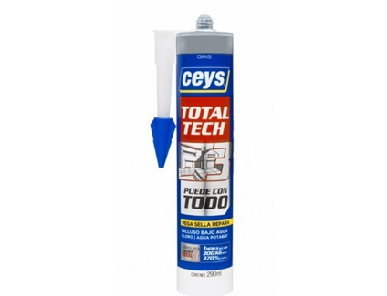 Ceys - Total Tech - Pega Sella y Repara - Blanco - Cartucho 290 ML